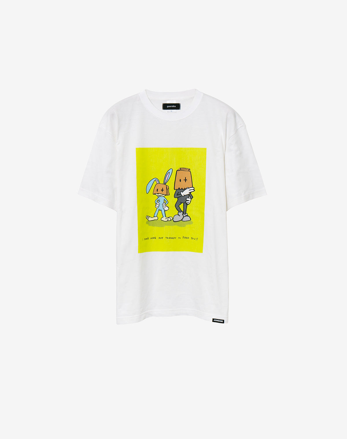 guernika × 準組】Print T-shirt / White – guernika official online shop