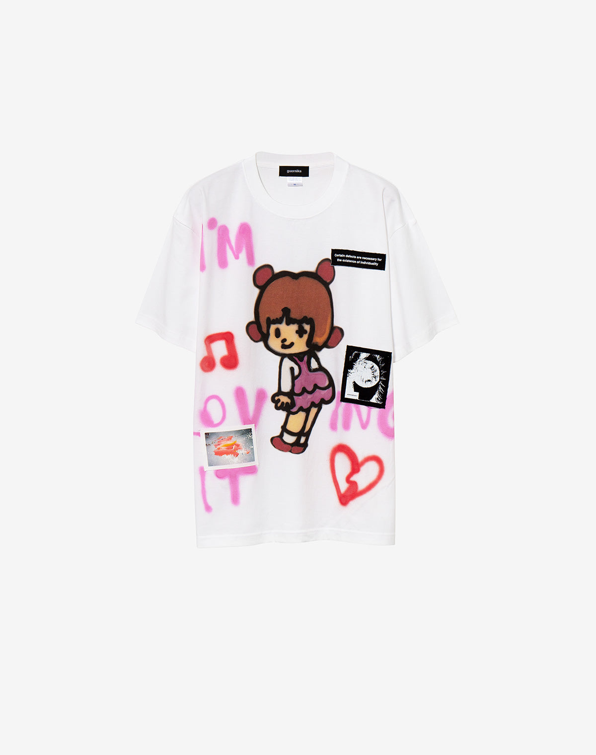 SHINICHIROINUI × TEZUKA WORLD】Paint T shirt (Pinoko) – guernika 