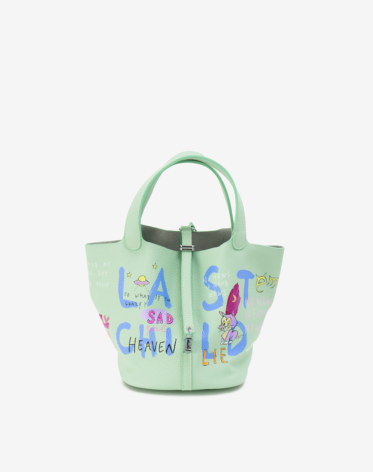 Cube Bag / size L / Mint Green – guernika official online shop