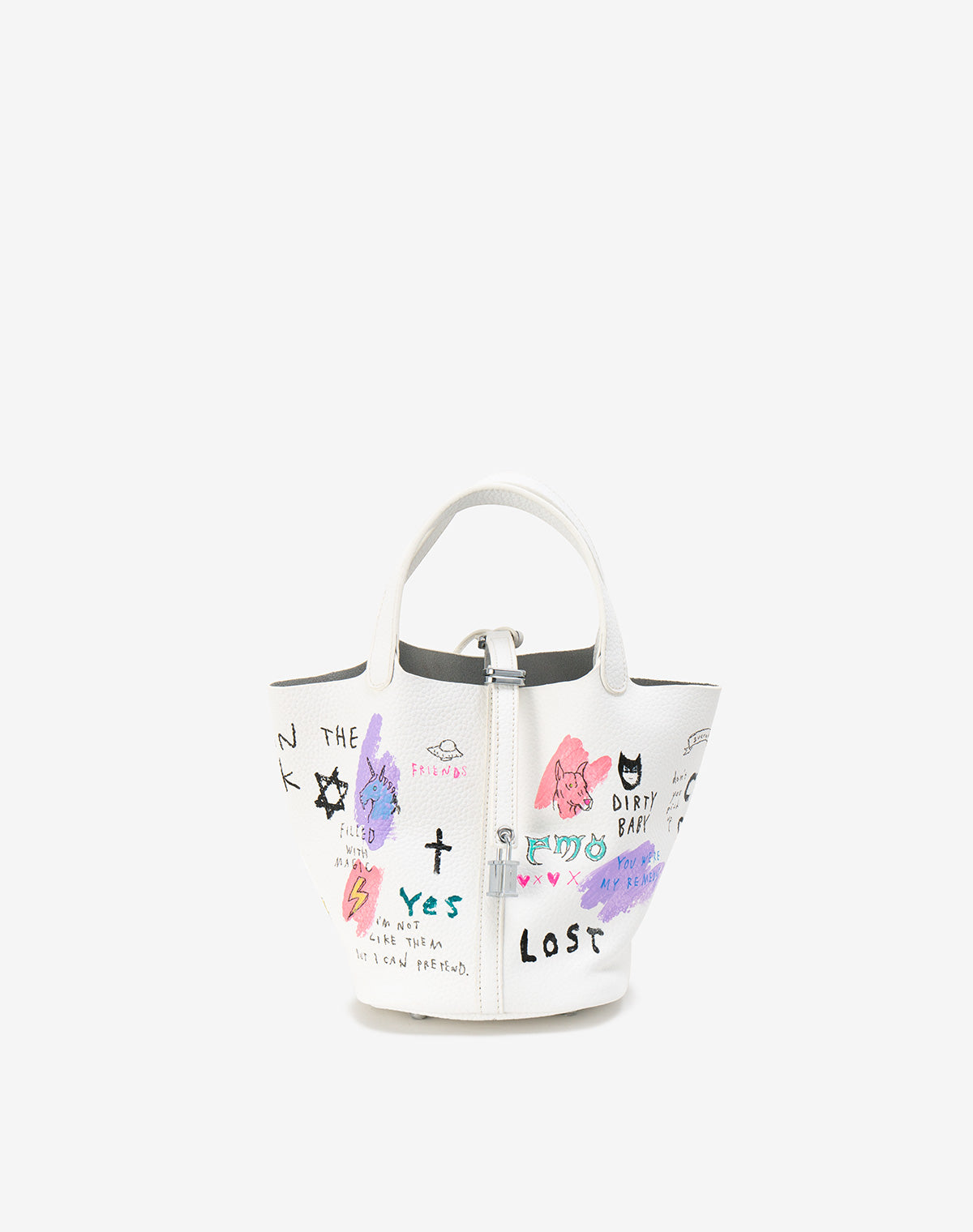 Cube Bag / size S / White – guernika official online shop