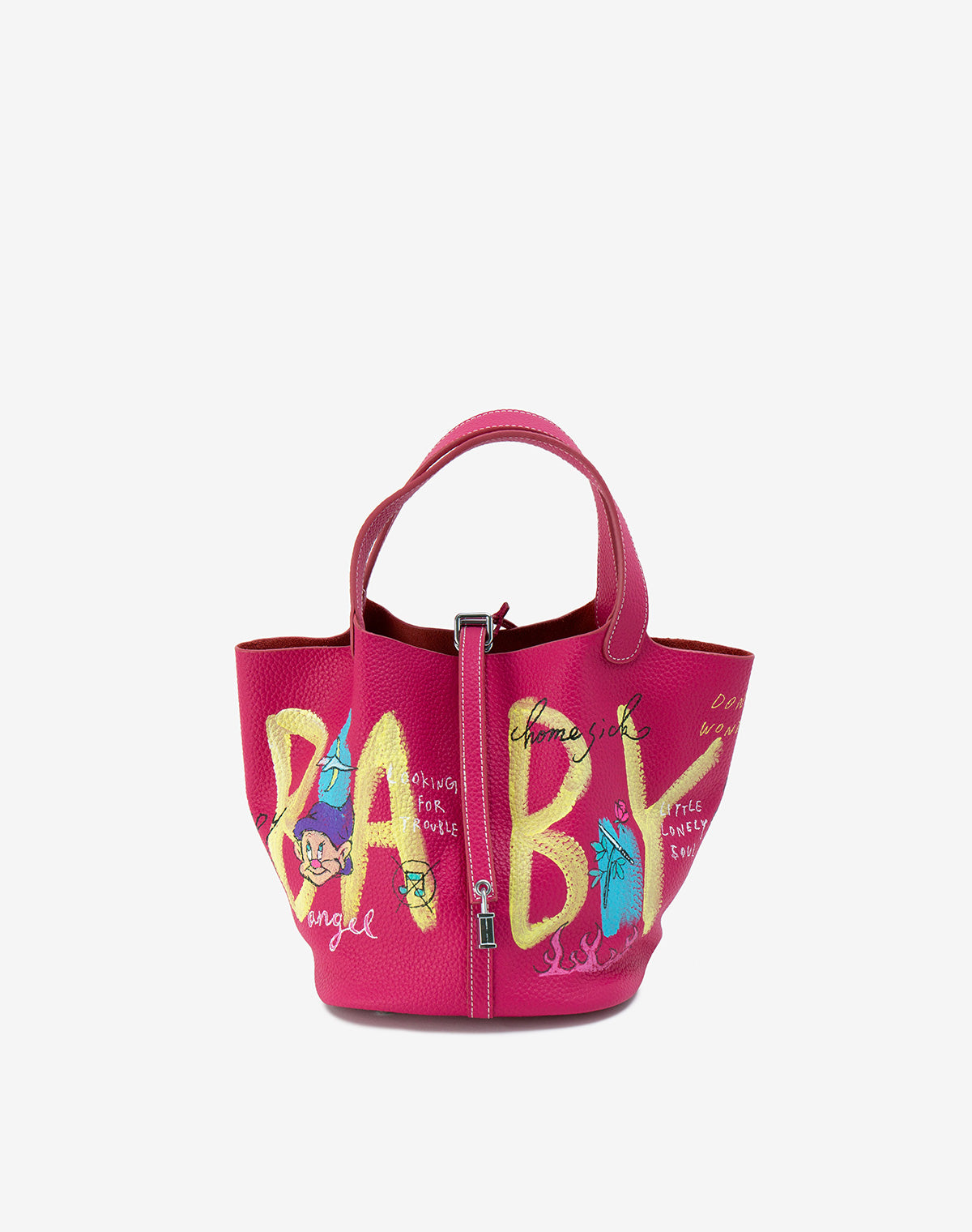 Cube Bag / size L / Vivid Pink – guernika official online shop