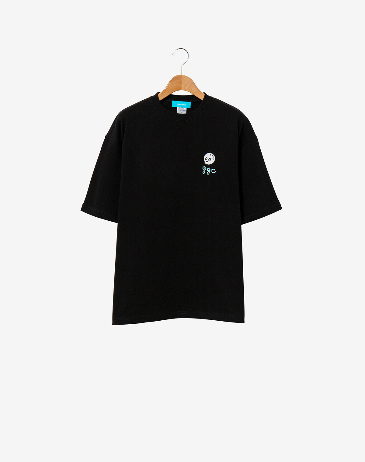 Lost Ball & ggc Embro TShirt / Black guernika official online shop