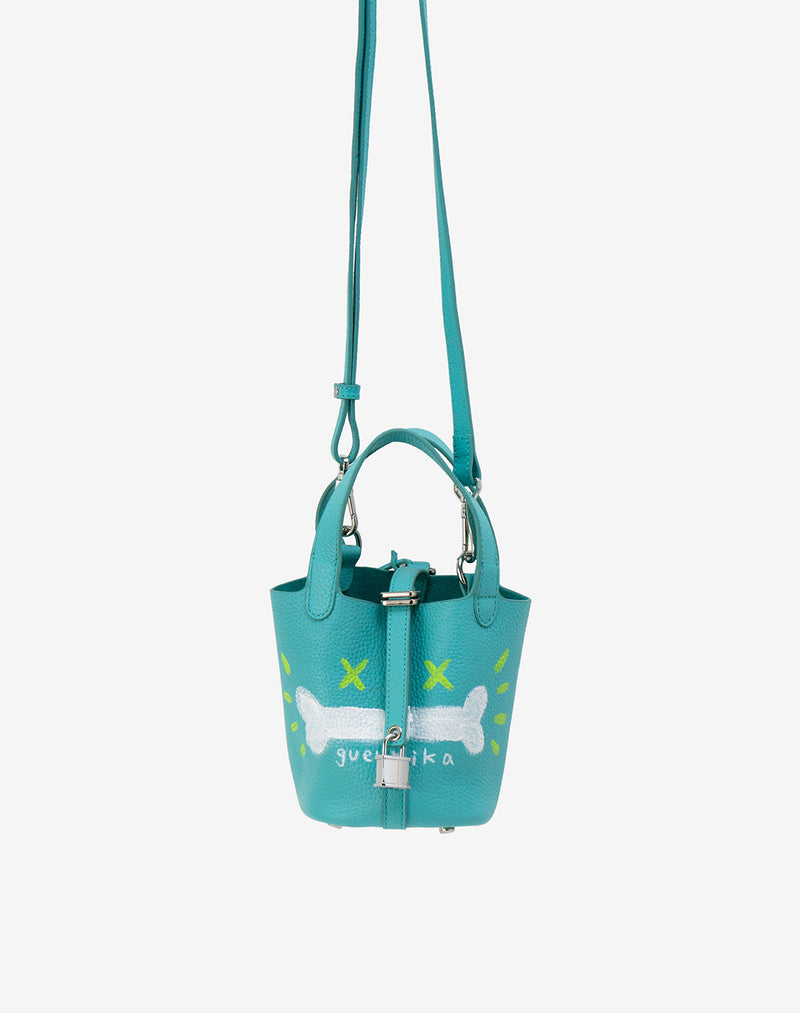 Cube Bag / size Mini / Turquoise Blue