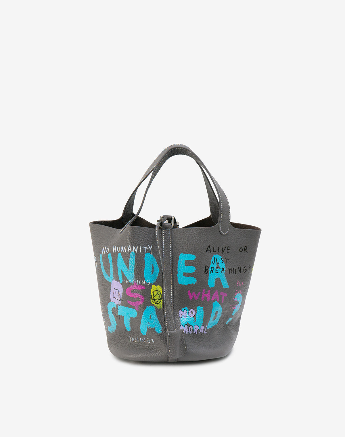 Cube Bag / size L / Gray – guernika official online shop