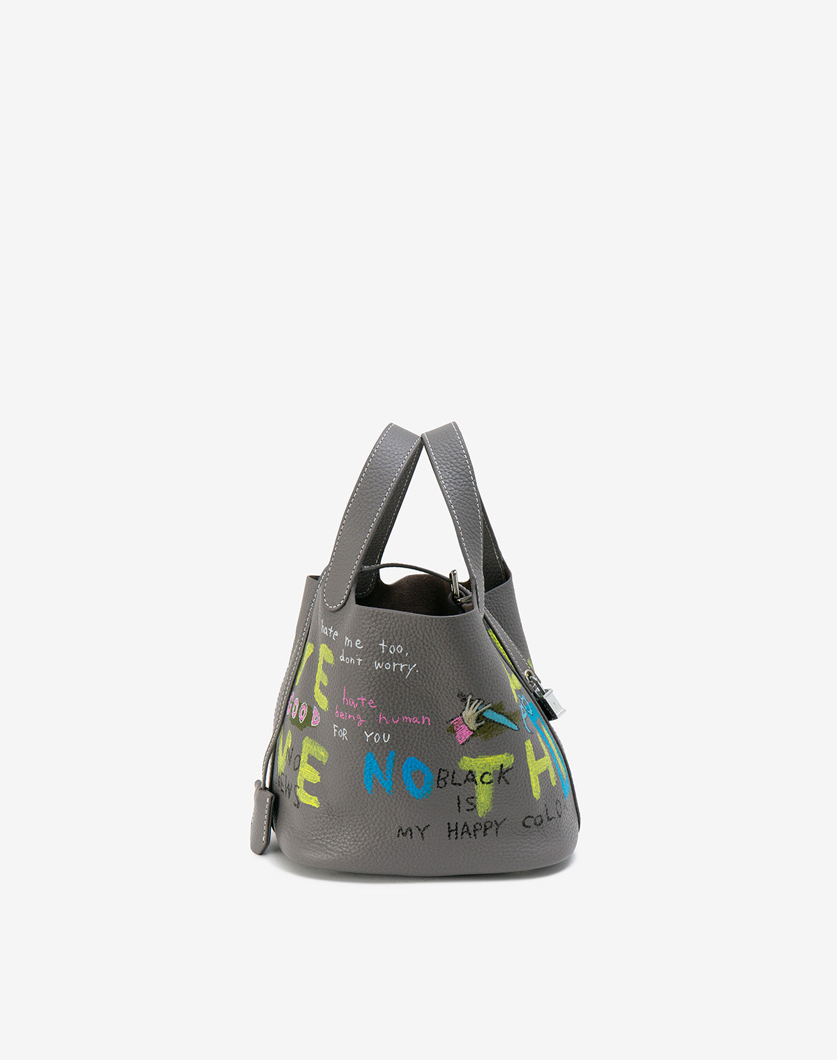 Cube Bag / size S / Gray – guernika official online shop
