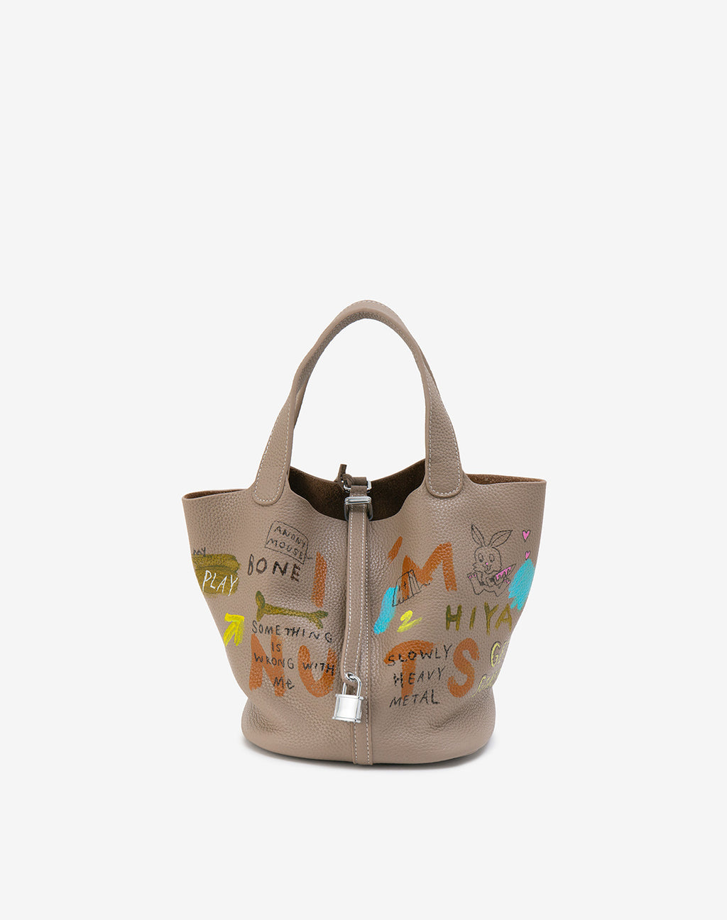 Cube Bag / size L / Beige – guernika official online shop