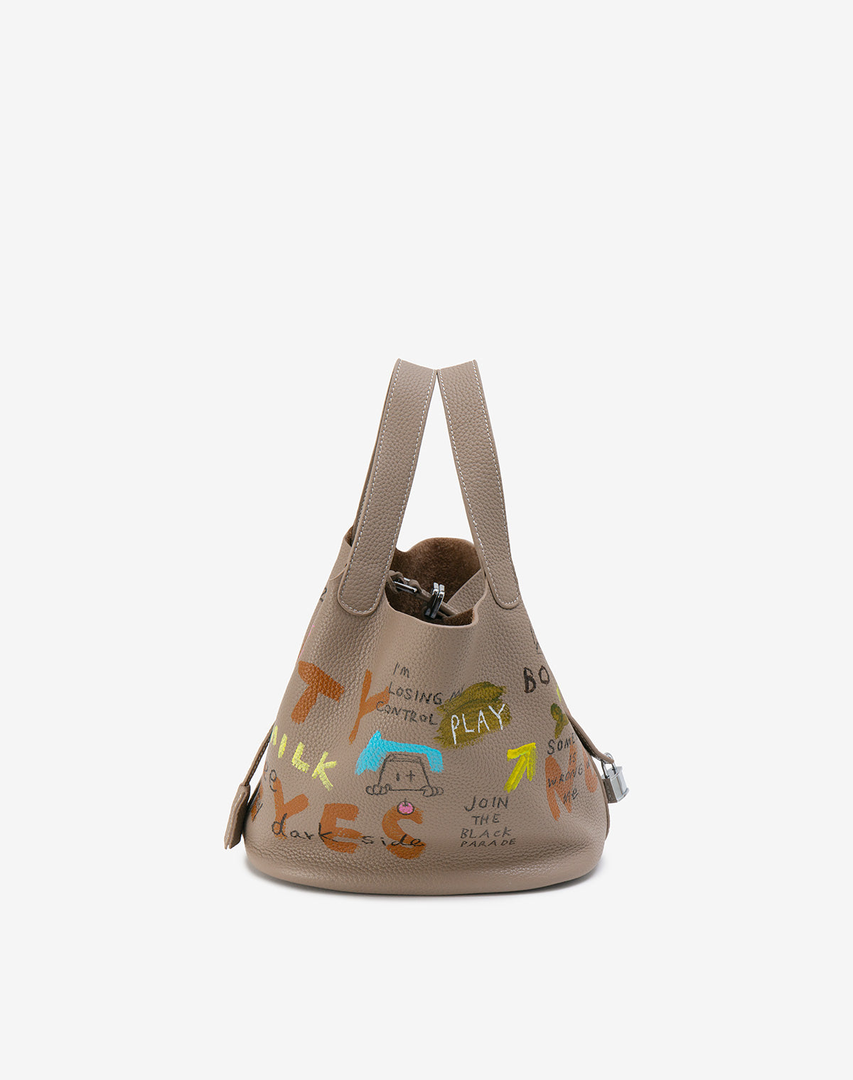 Cube Bag / size L / Beige – guernika official online shop