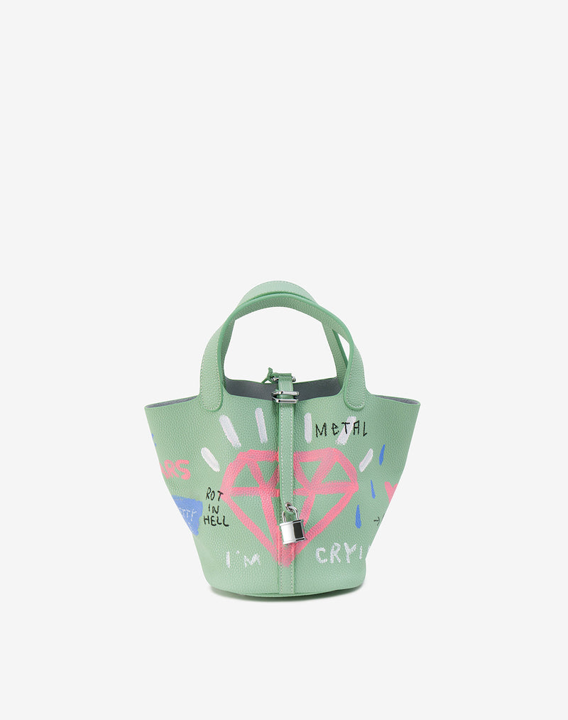 Cube Bag / size S / Mint Green