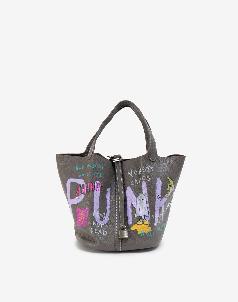 Cube Bag / size L / Gray – guernika official online shop