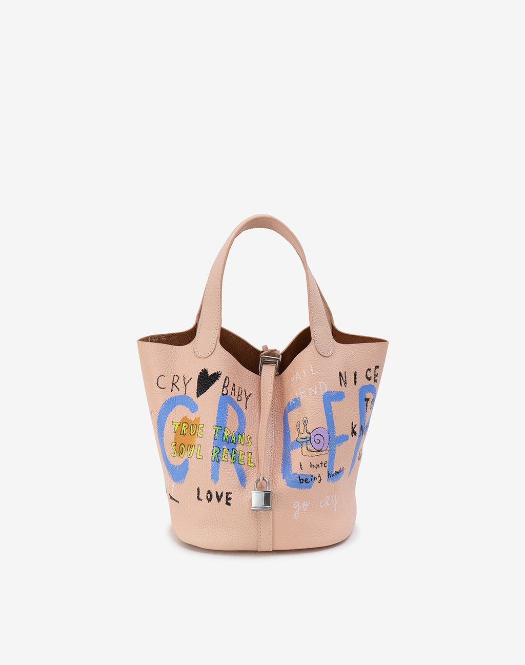 Cube Bag / size L / Baby Pink – guernika official online shop