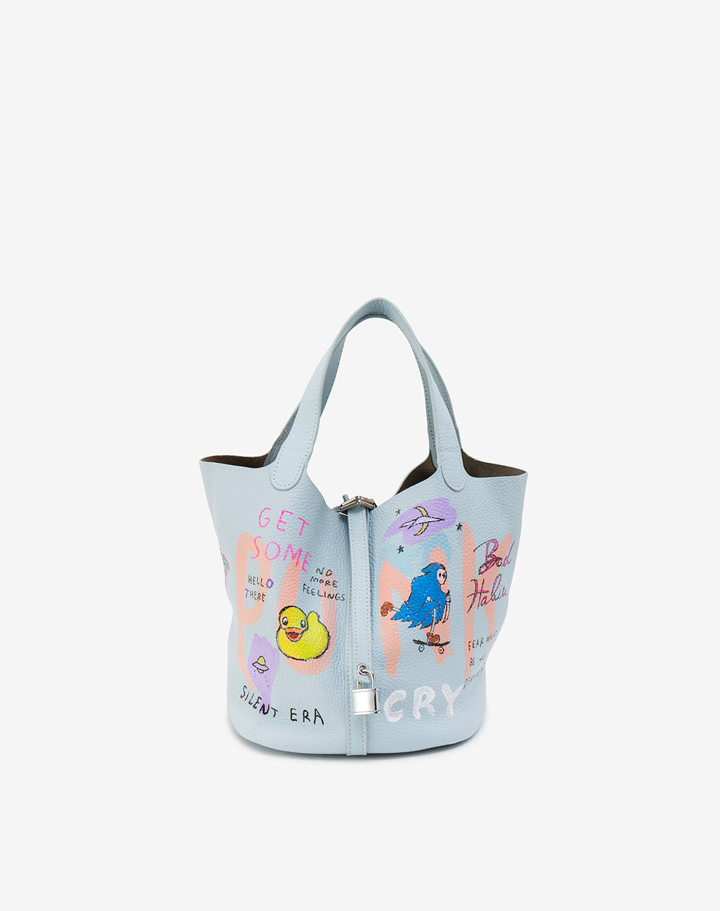 Cube Bag / size L / Ice Blue – guernika official online shop