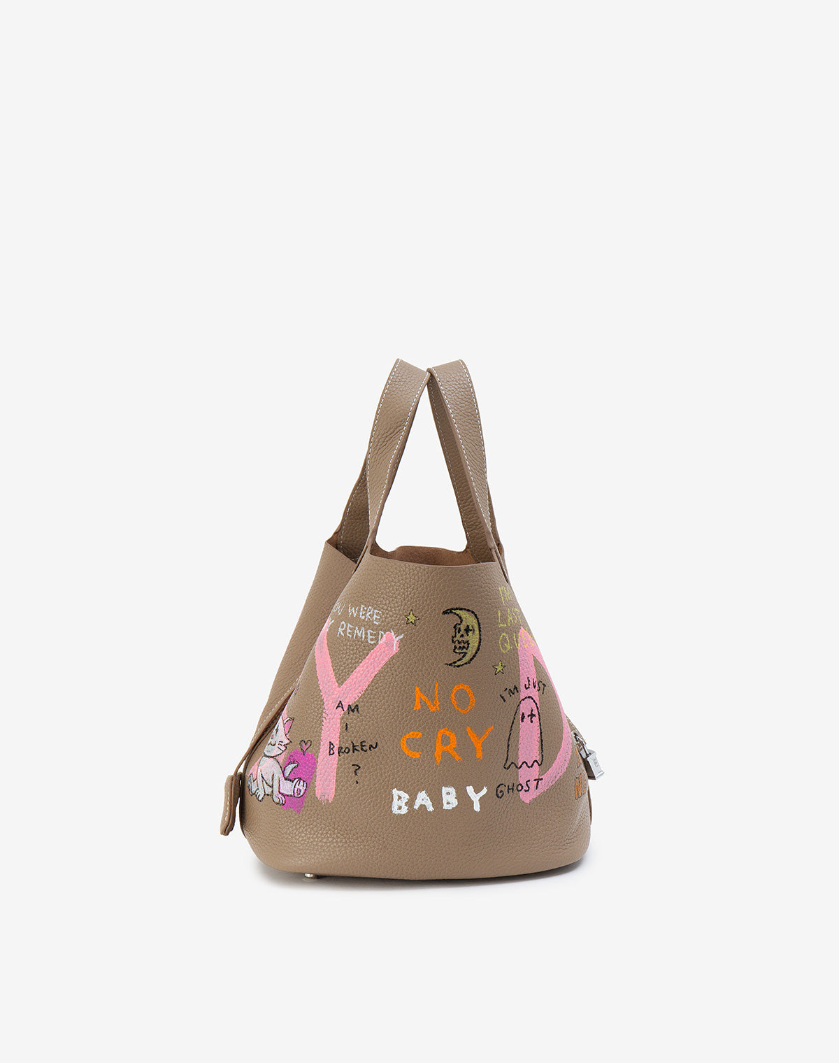 Cube Bag / size L / Beige – guernika official online shop