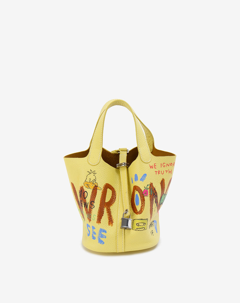 Cube Bag / size S / Butter Yellow