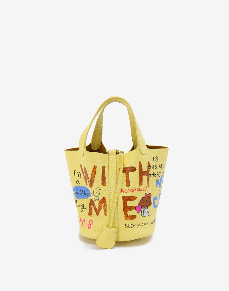 Cube Bag / size S / Butter Yellow