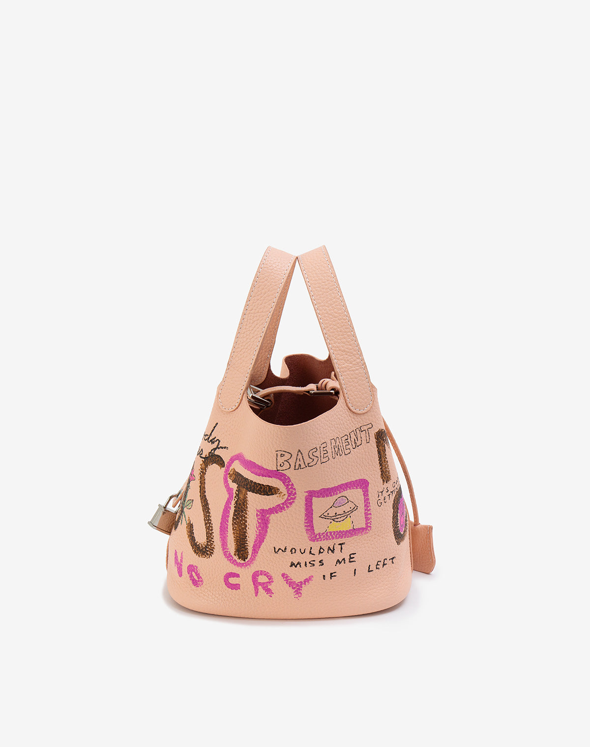 Cube Bag / size S / Peach Pink – guernika official online shop