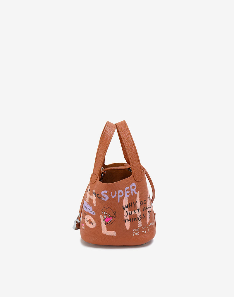 Cube Bag / size Mini / Mocha Mousse