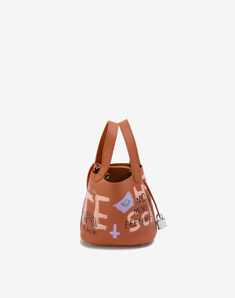 Cube Bag / size Mini / Mocha Mousse