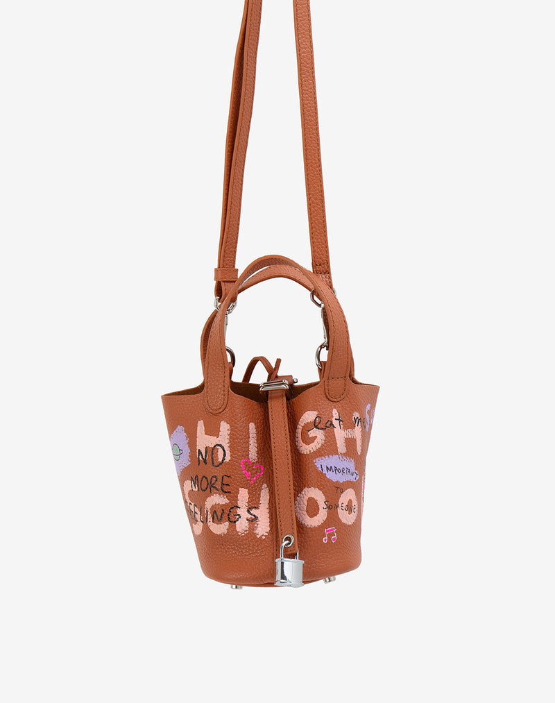 Cube Bag / size Mini / Mocha Mousse