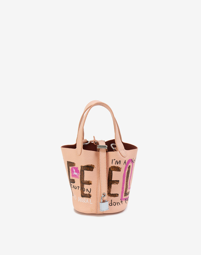 Cube Bag / size Mini / Peach Pink