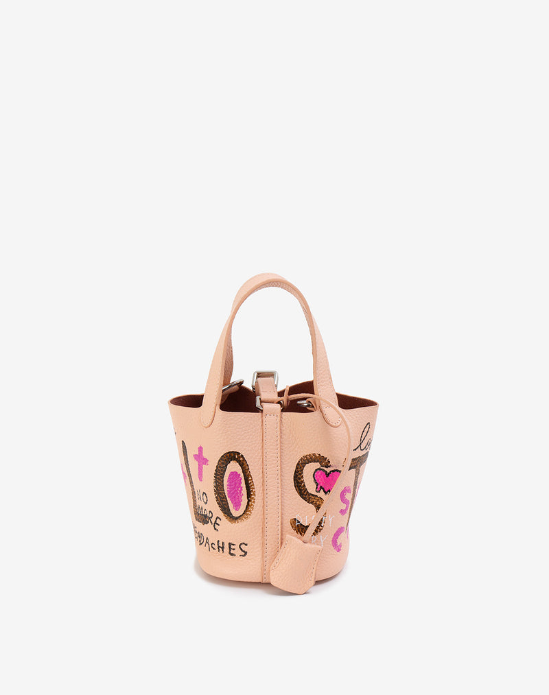 Cube Bag / size Mini / Peach Pink
