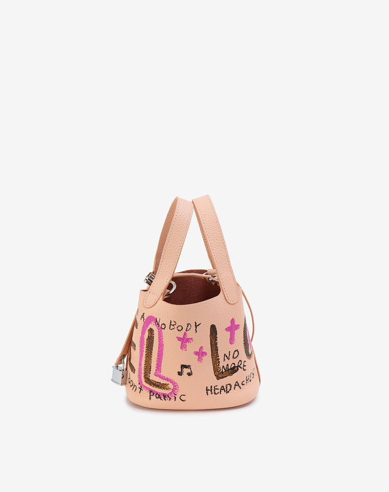 Cube Bag / size Mini / Peach Pink