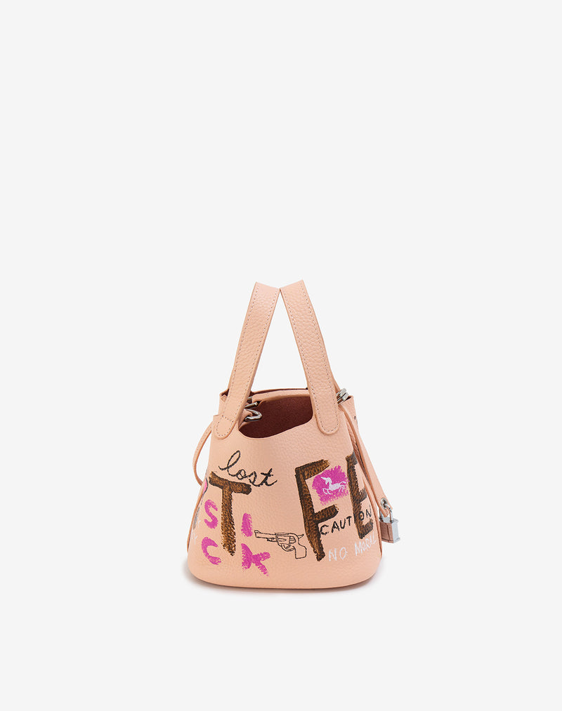 Cube Bag / size Mini / Peach Pink
