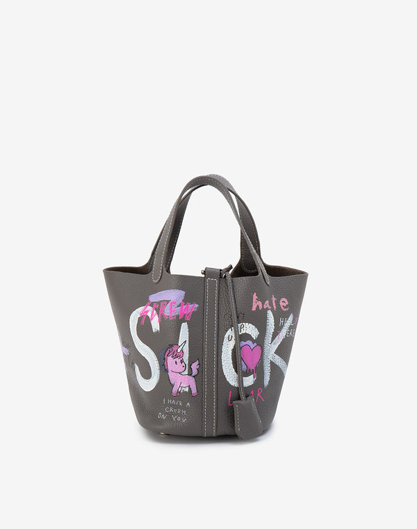 Cube Bag / size S / Gray