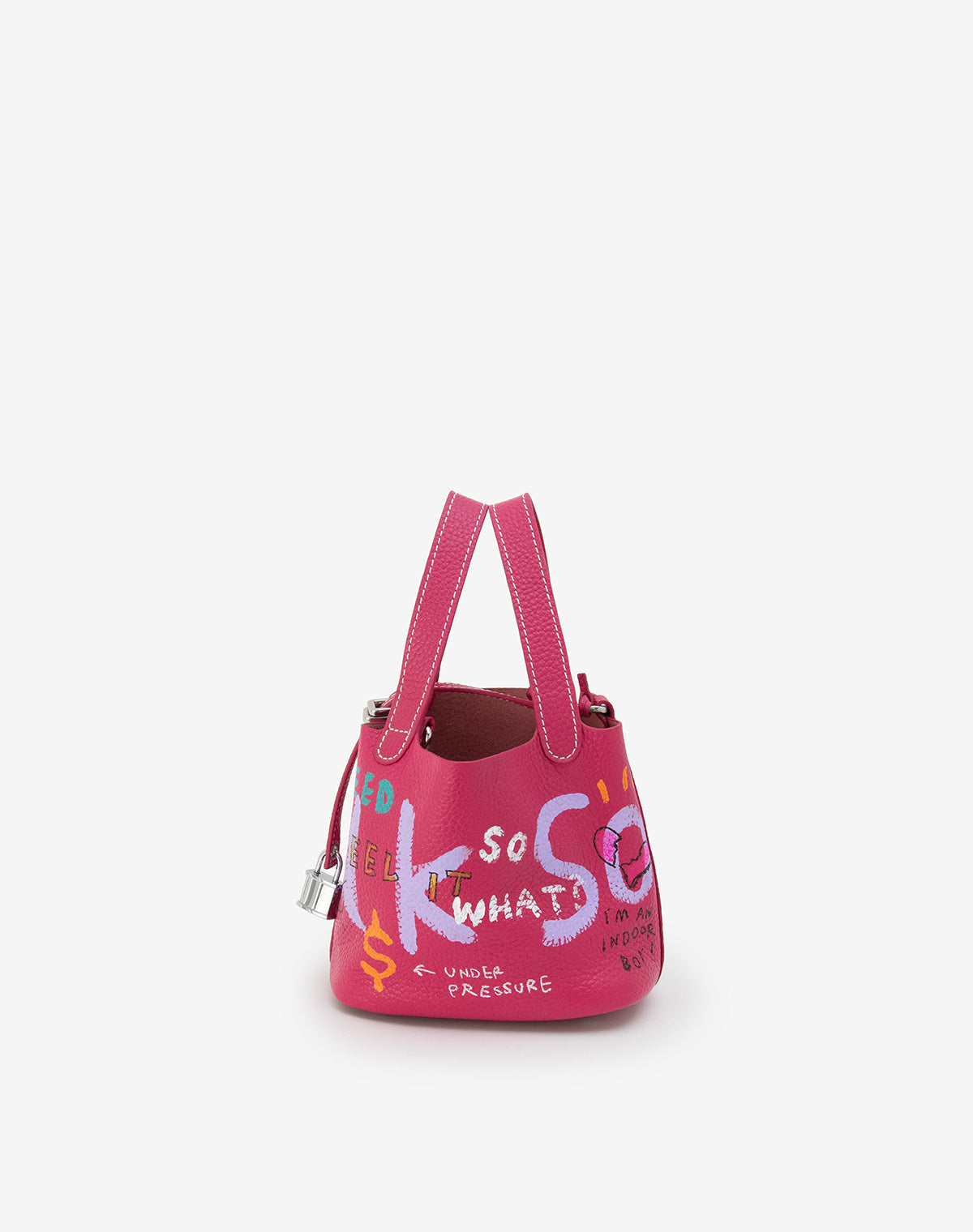 Cube Bag / size Mini / Vivid Pink – guernika official online shop