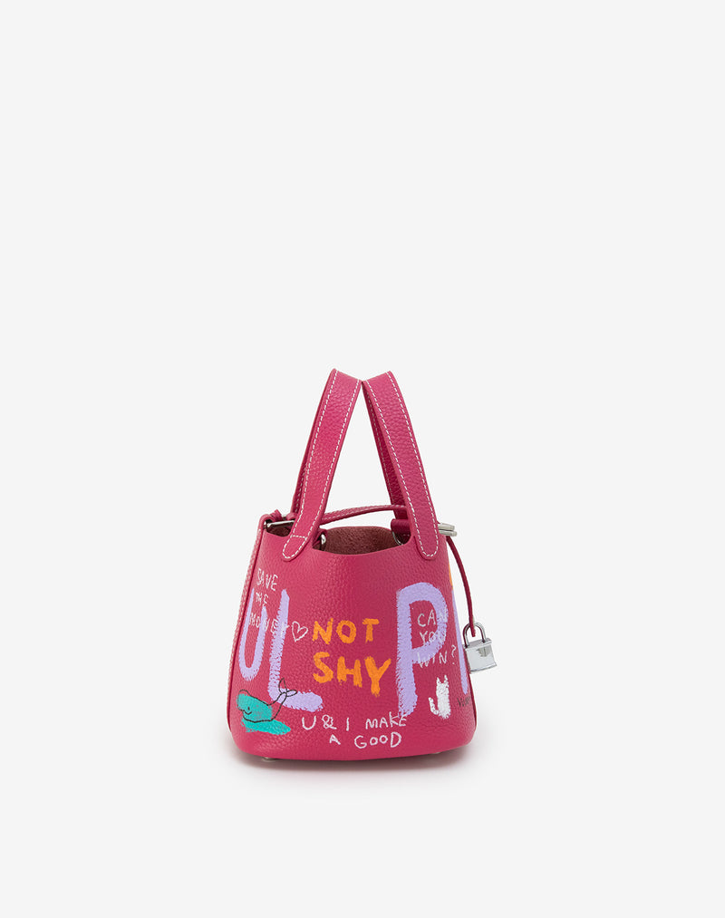 guernika CUBE BAG 2023 ピンク　L Cube Bag / size Mini / Vivid Pink – guernika official online shop