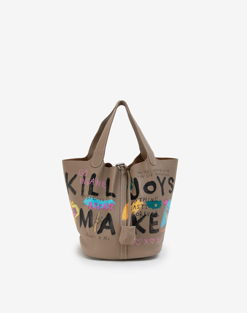 Cube Bag / size L / Beige – guernika official online shop