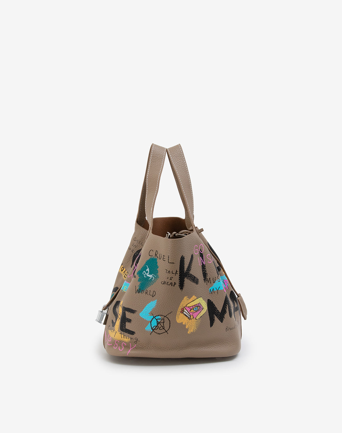Cube Bag / size L / Beige – guernika official online shop