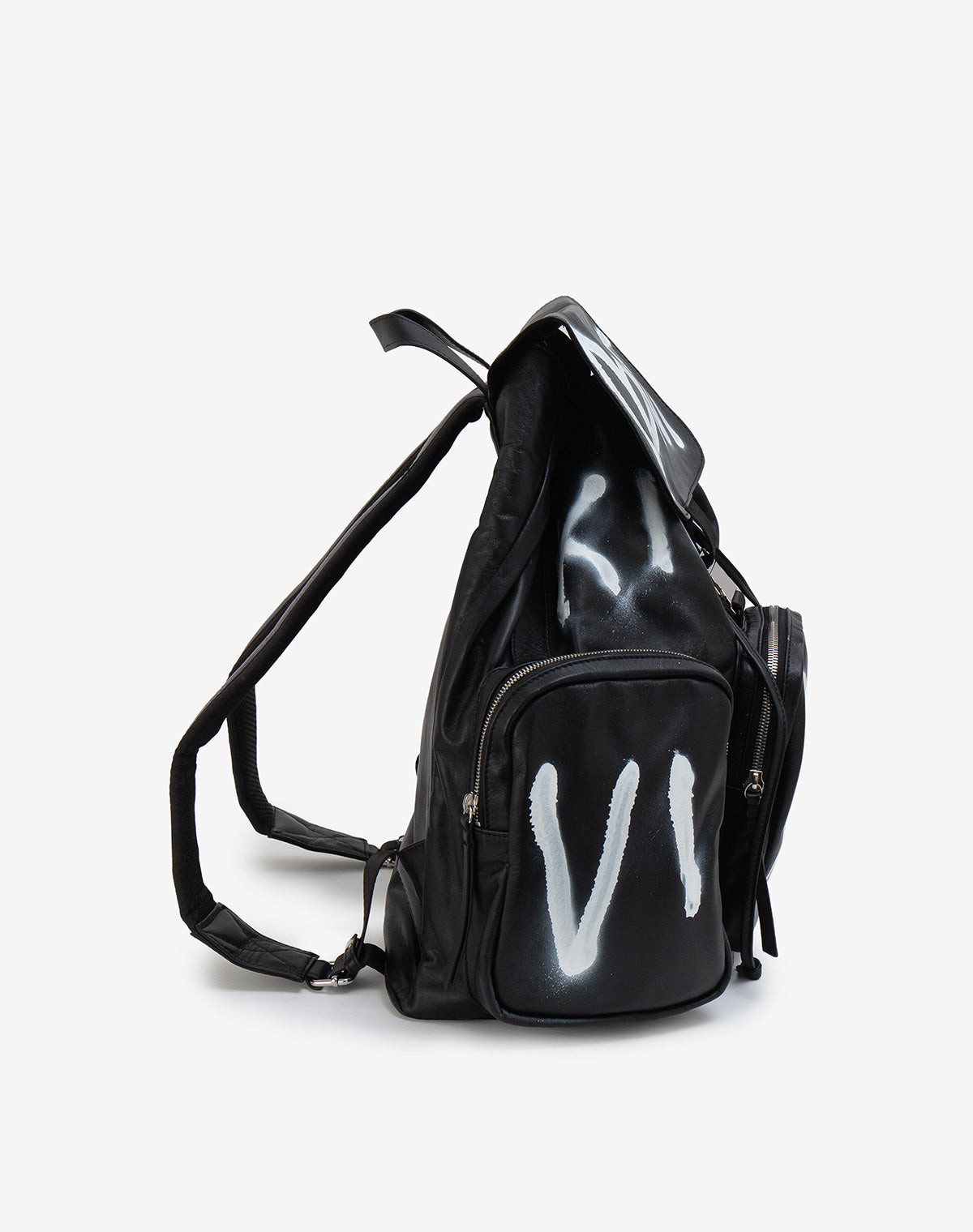 Paint Leather Back Pack – guernika official online shop