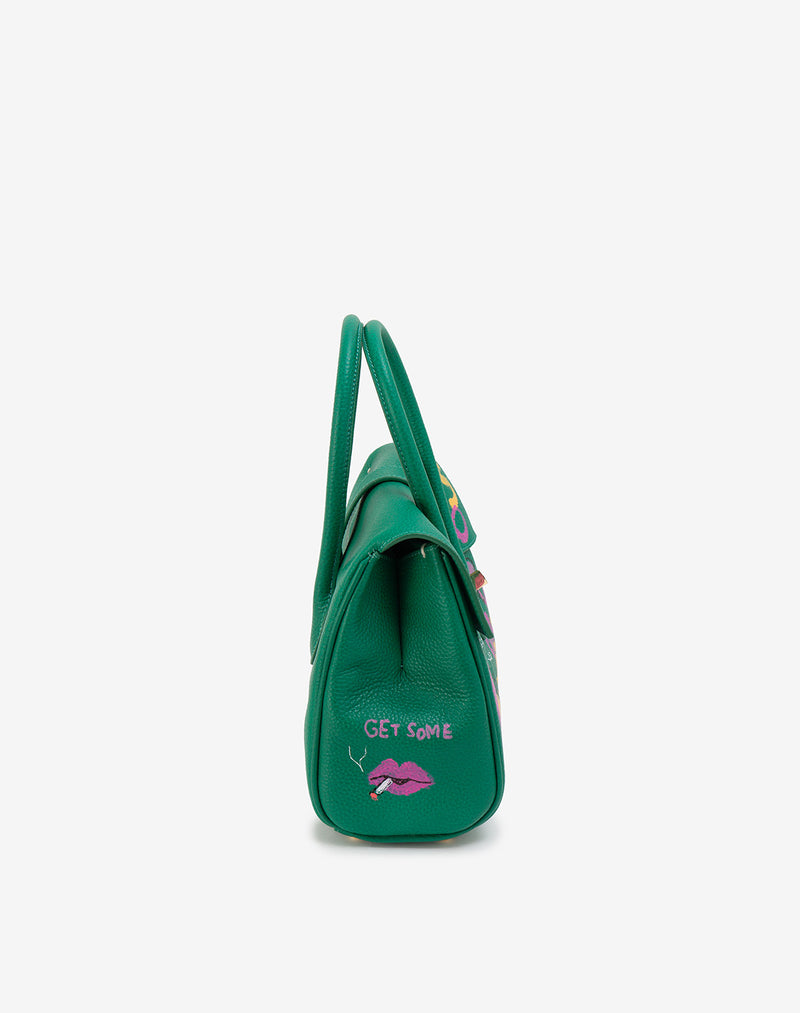 Ribbon Bag / Green