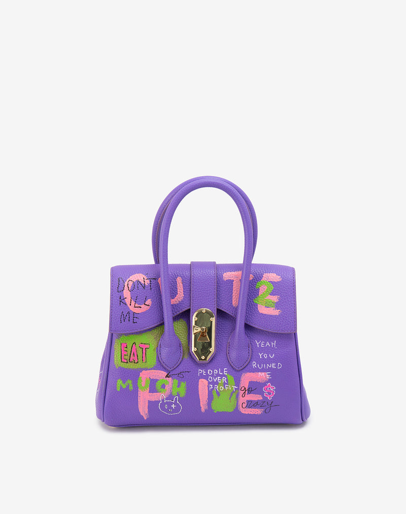 Ribbon Bag / Purple