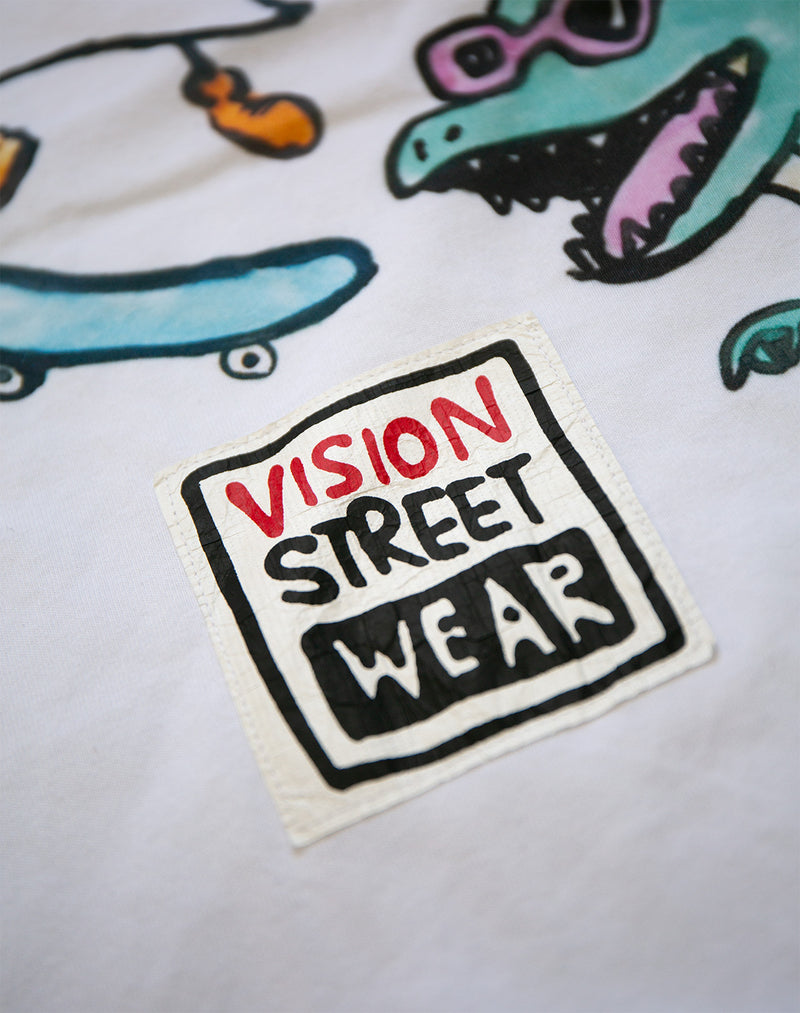 【VISION STREET WEAR × guernika】 VISION T / White