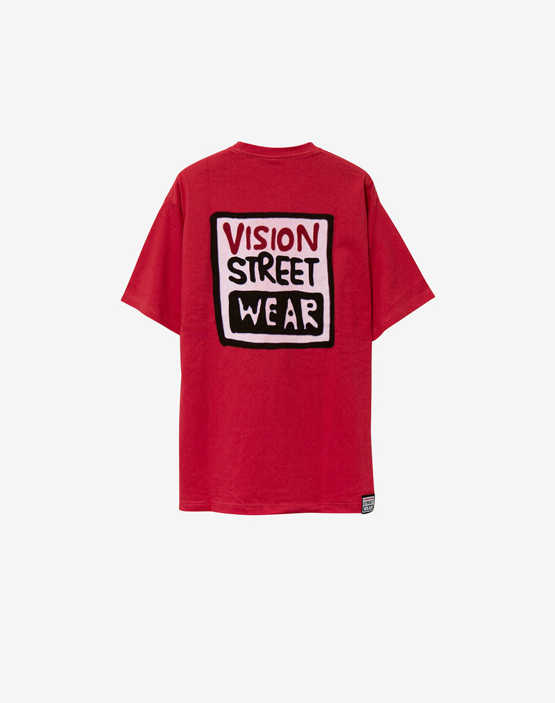 【VISION STREET WEAR × guernika】 マグロゴT / Red