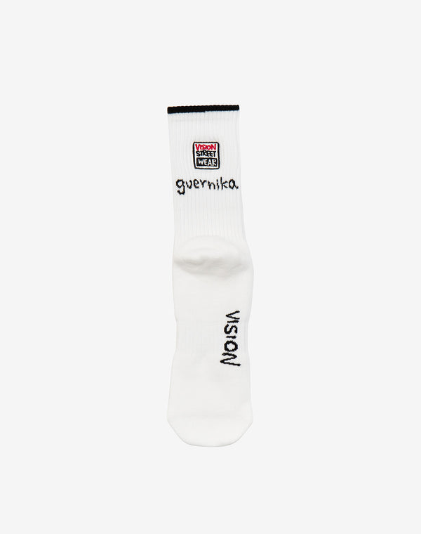 【VISION STREET WEAR × guernika】 マグロゴ Sox / White