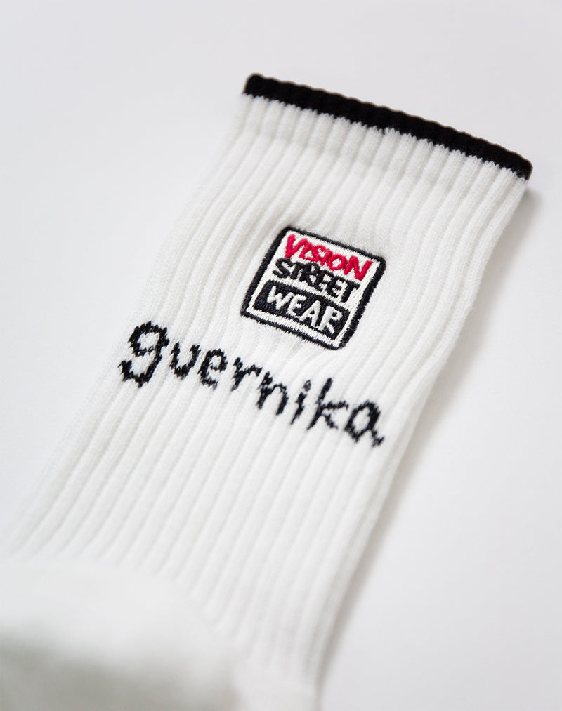 【VISION STREET WEAR × guernika】 マグロゴ Sox / White