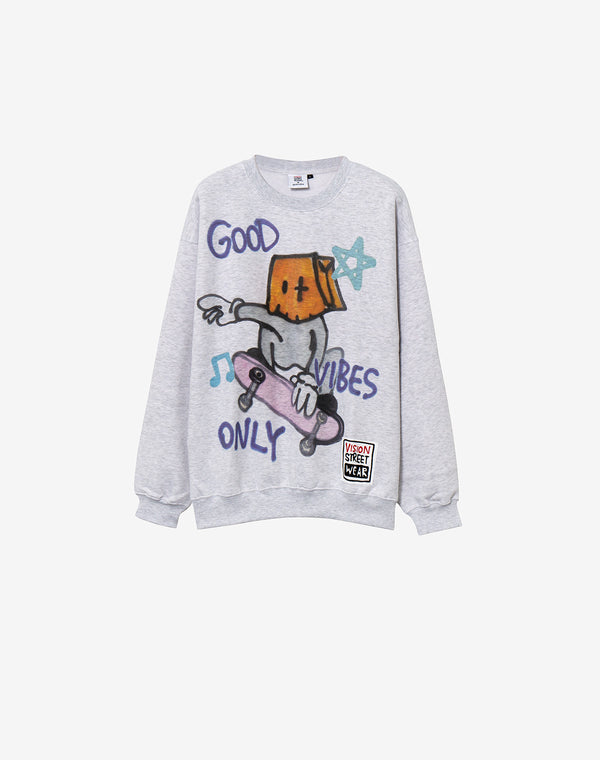 【VISION STREET WEAR × guernika】 ANONYMOUSE TRN / Light Gray