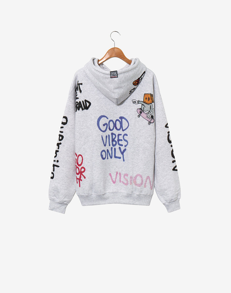 【VISION STREET WEAR × guernika】 ソウガラ ZIPPK / Light Gray