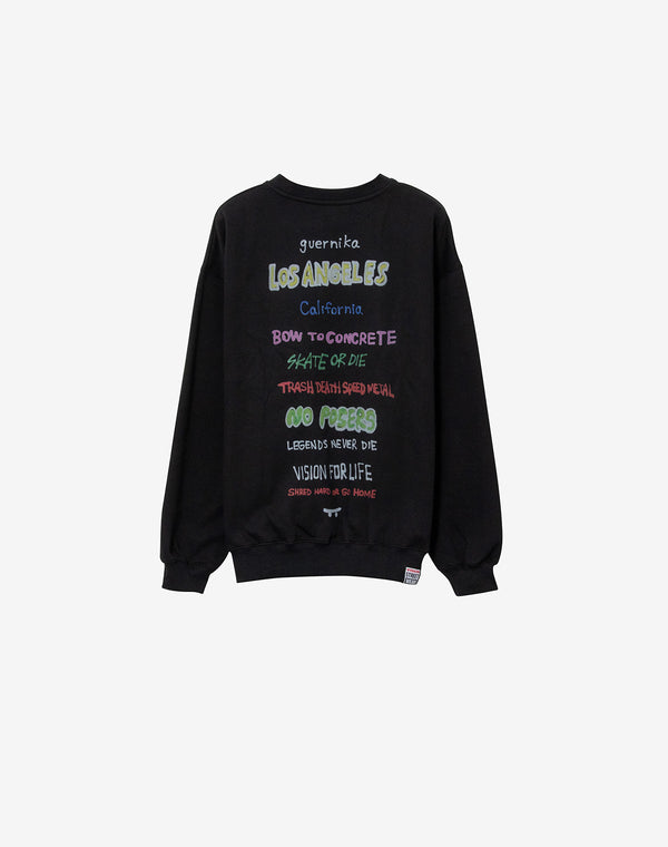 【VISION STREET WEAR × guernika】 Skull Skater TRN / Black