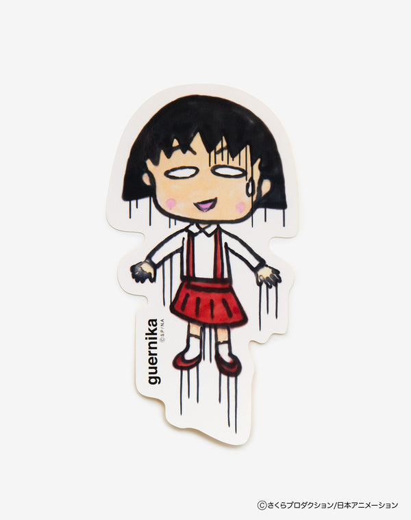 【guernika×ちびまる子ちゃん】Drooping Maruko Sticker