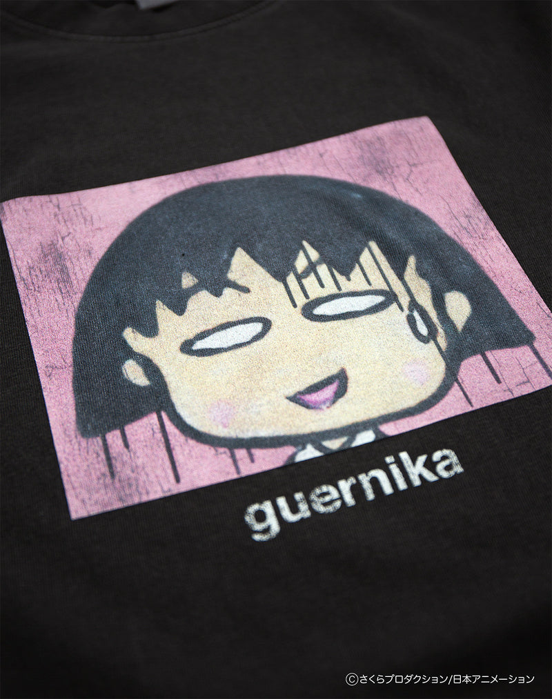 【guernika×ちびまる子ちゃん】Drooping Maruko Vintage style T shirt