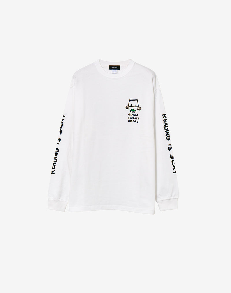 ANONYMOUSE Longsleeve T / White