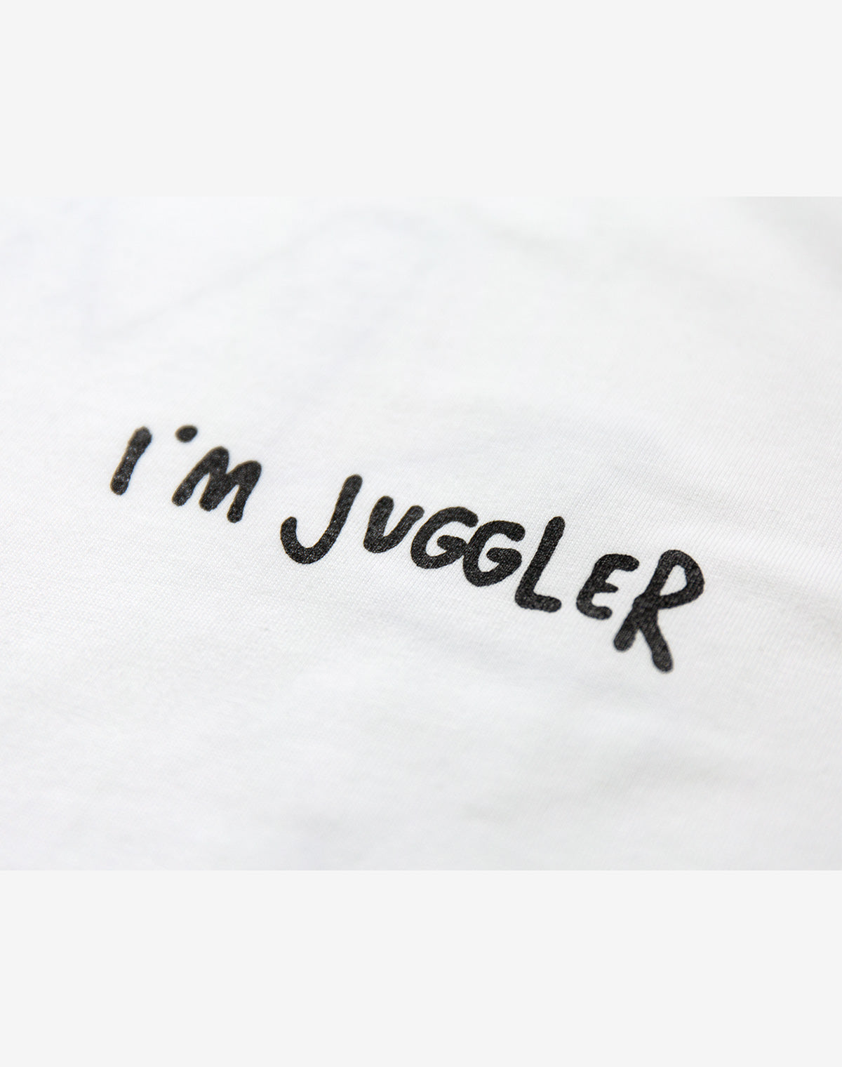 GUERNIKA×JUGGLER】GOGO! CHANCE Print T-shirt / White