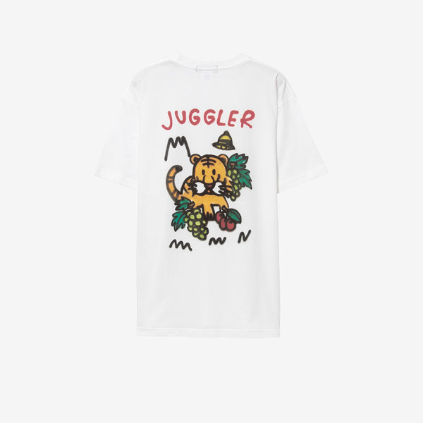 GUERNIKA×JUGGLER】TORAPPI Print T-shirt / White – guernika