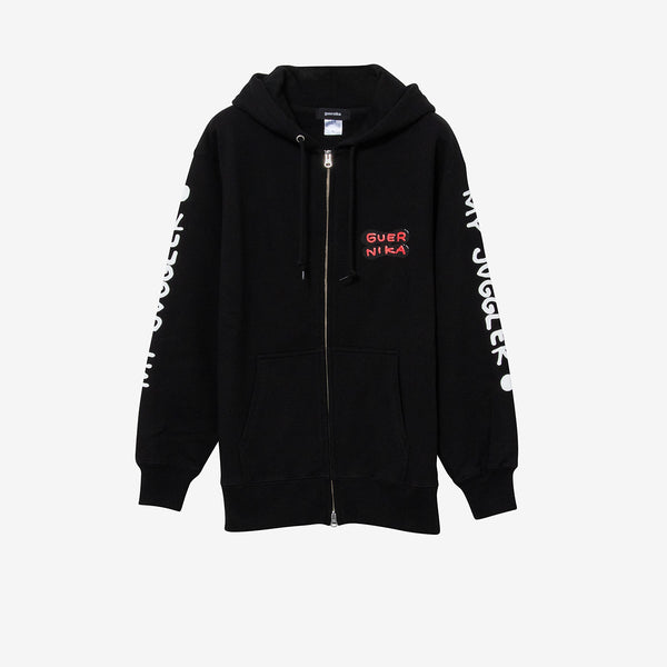 guernika×JUGGLER】TORAPPI Zip Hoodie / Black – guernika official