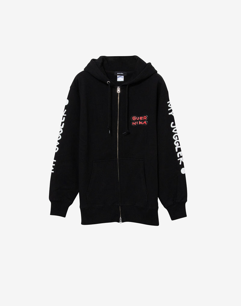guernika×JUGGLER】TORAPPI Zip Hoodie / Black – guernika official