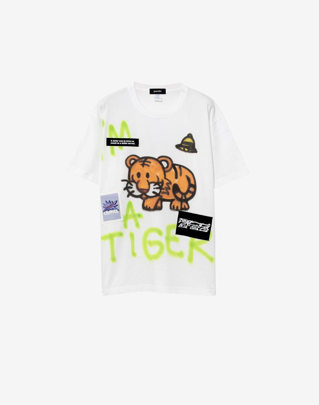 guernika×JUGGLER】TORAPPI Paint T-Shirt / White – guernika