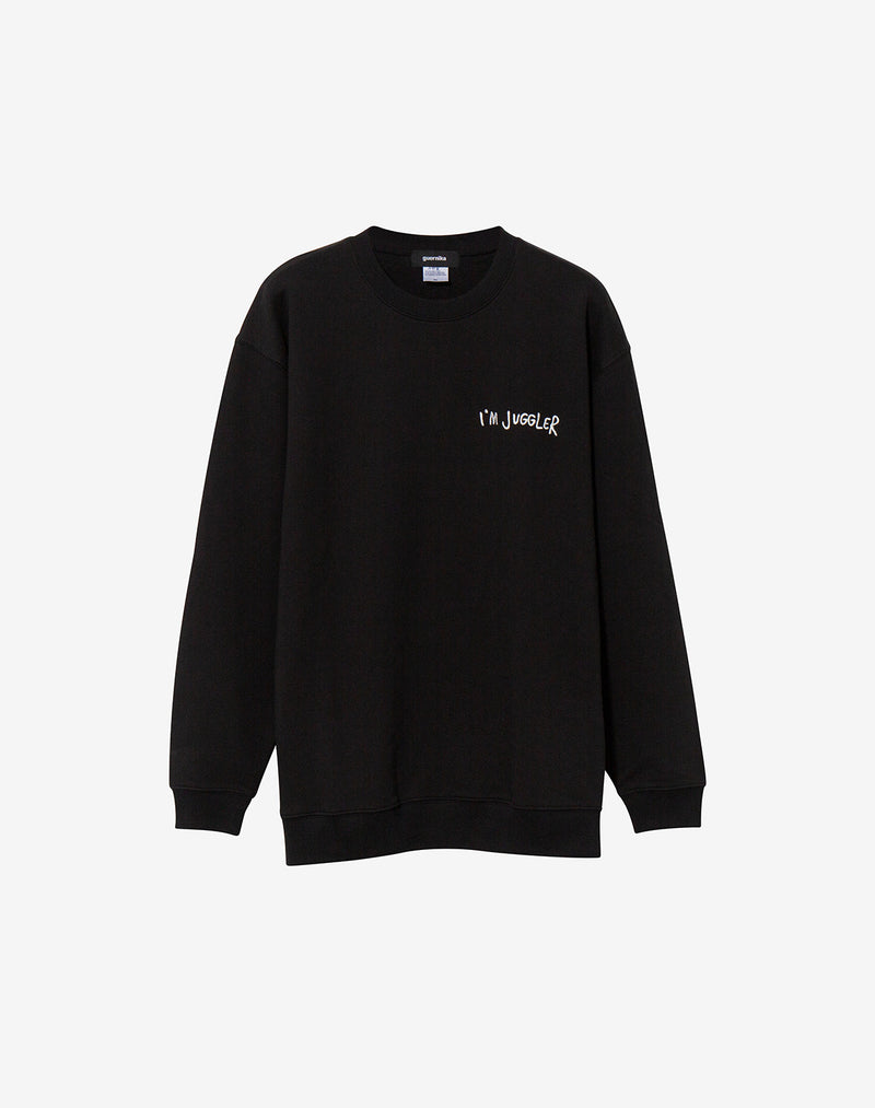 11/15発売【guernika×JUGGLER】GOGO!CHANCE Sweat Shirt / Black